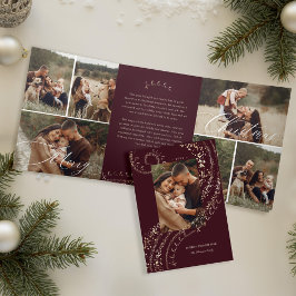Cartão De Festividades Com Dobra Tripla Galeria de Fotografias do Fa La Magical Christmas