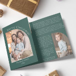Cartão De Festividades Com Dobra Tripla Green Modern Arch Year em Revisão da Atualização d<br><div class="desc">Simples e Moderno, este cartão verde de festas de cartaz de fotos é uma forma excelente de atualizar seus amigos e família no seu ano e enviar as saudações de sua estação! Com espaço para fotos familiares e seu ano em revisão, seu cartão será um merecido pedaço de correio de...</div>