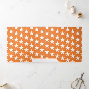 Cartão De Festividades Com Dobra Tripla Padrão de estrelas 23