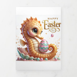 Cartão De Festividades Com Dobra Tripla Placa De Páscoa Coca-Cola