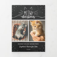 Prateleira para gatos de colagem de fotos de Natal