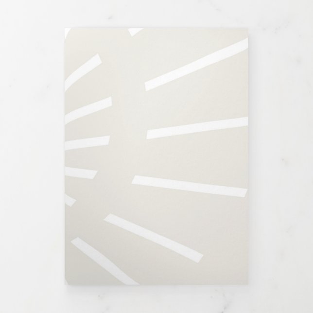 Cartão De Festividades Com Dobra Tripla Sol 7 (Cobrir)