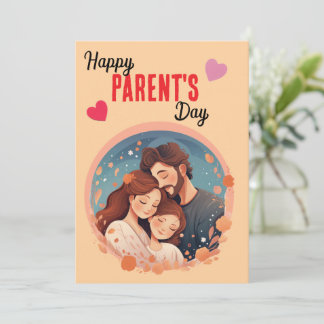Cartão De Festividades "Comemorando Você, Mamãe & Papai"
