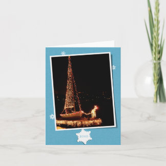 Cartão De Festividades Community Boating Rudolph-2010