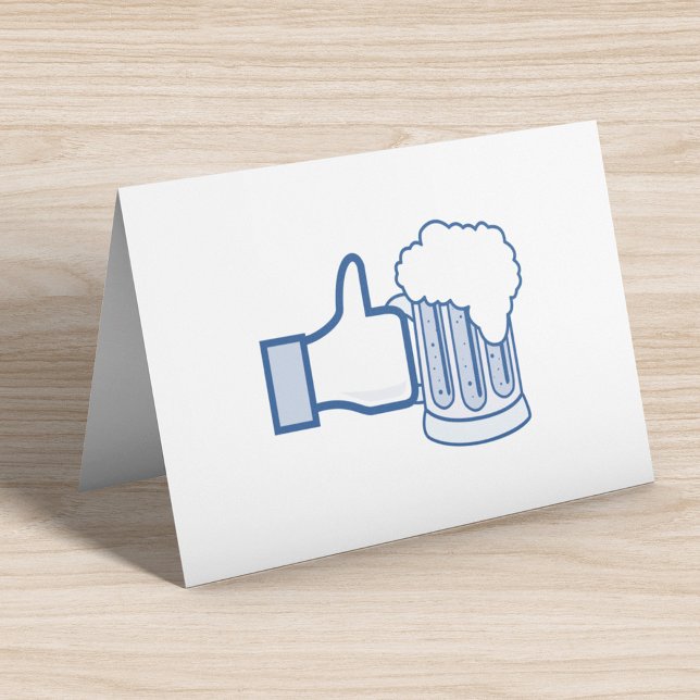 Cartão De Festividades Como Cerveja (Criador carregado)