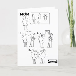 Cartão De Festividades Como montar uma Instrução Mãe Adotiva