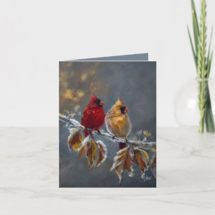 Cartão De Festividades "Compartilhe o Espírito" Cardinals de Jason Street