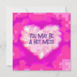 Cartão De Festividades Compartimentos do Coração Pequeno