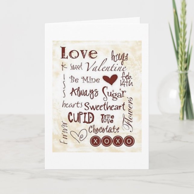 CARTÃO DE FESTIVIDADES COMPLEMENTOS AO MEU QUERIDO/EU TE AMO (Frente)