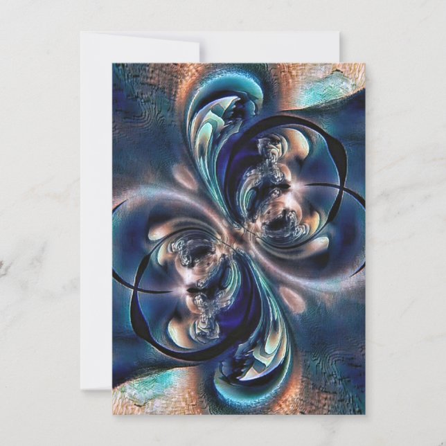 Cartão De Festividades Conceito (Frente)