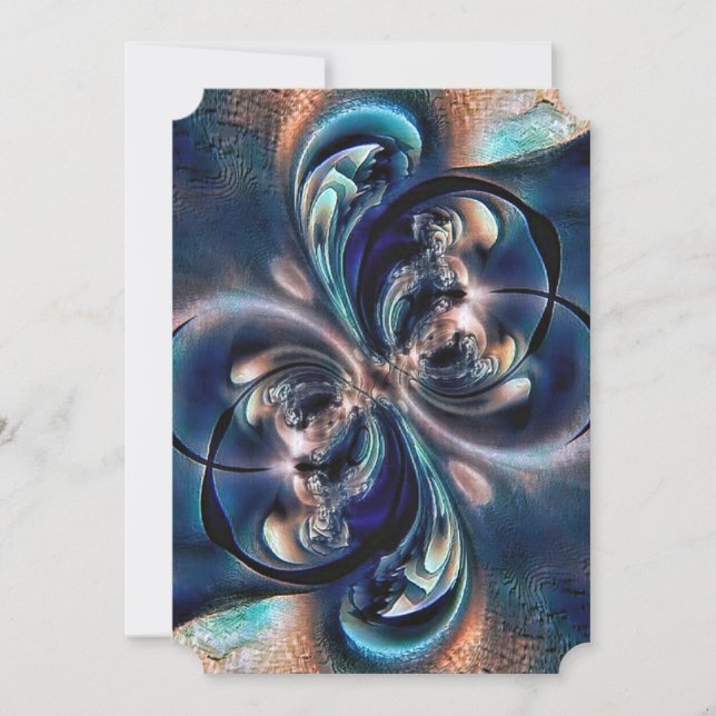 Cartão De Festividades Conceito (Frente)