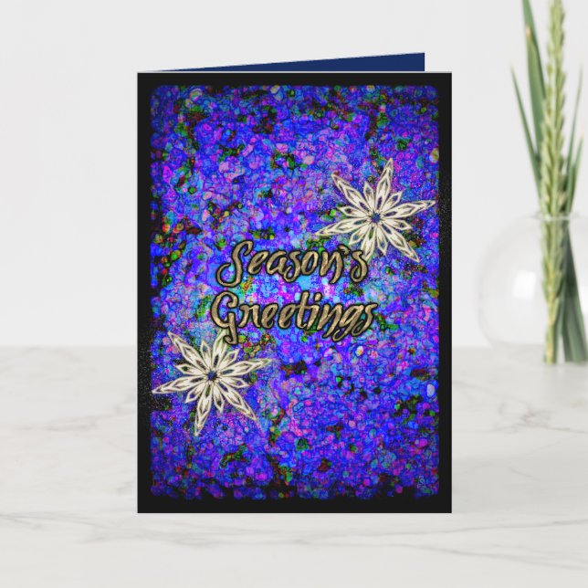 Cartão De Festividades Confetes (Frente)