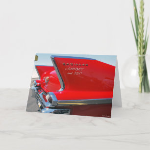 Cartão De Festividades Conforto e alegria