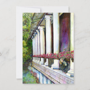 Cartão De Festividades Conforto é inimigo do progresso