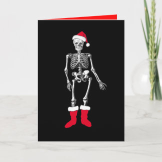 Cartão De Festividades Confused Skeleton