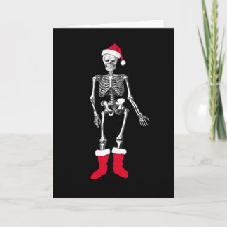 Cartão De Festividades Confused Skeleton