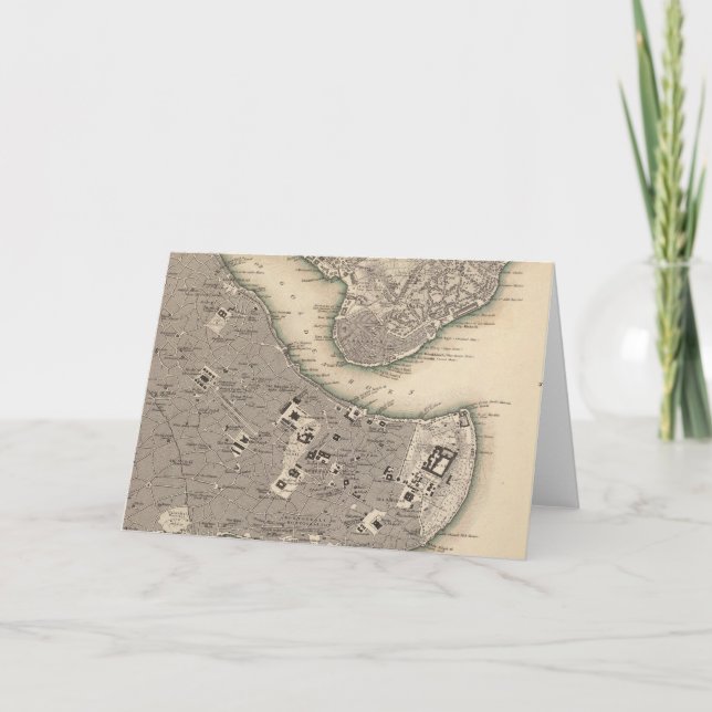 Cartão De Festividades Constantinopla Stambool (Frente)