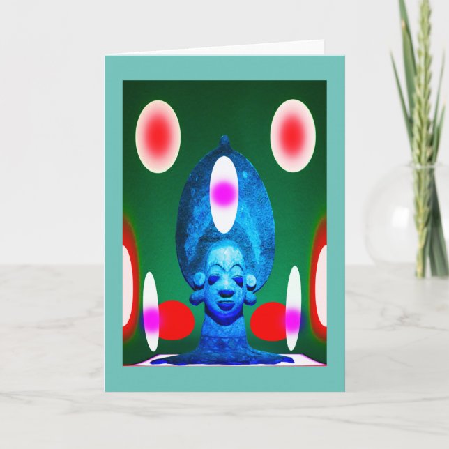 Cartão De Festividades Consulte o Oracle (Frente)