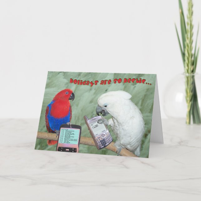 Cartão De Festividades Conversa (Frente)