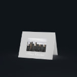 Cartão De Festividades Conwy Castle in Snow<br><div class="desc">a snowy day in Conwy North Wales</div>