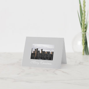 Cartão De Festividades Conwy Castle in Snow