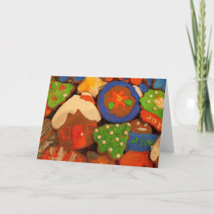 Cartão De Festividades Cookies de pão de fosco