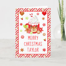 Cookies e Cacau Vermelho Feliz Natal