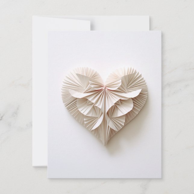 Cartão De Festividades Coração 0005 (Frente)