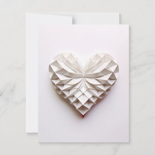 Cartão De Festividades Coração 0021 (Frente)