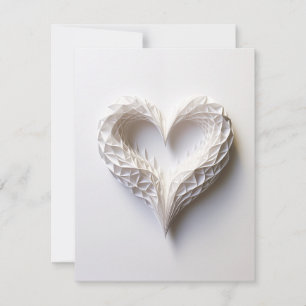 Cartão De Festividades Coração 0044