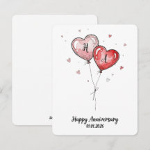 Coração Aquarela Romântico Aniversário Personaliza