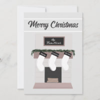 Cornija de lareira personalizada para a família