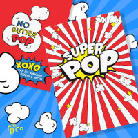Corny SUPER POP! Sem Pop de Manteiga! Popcorn Pun