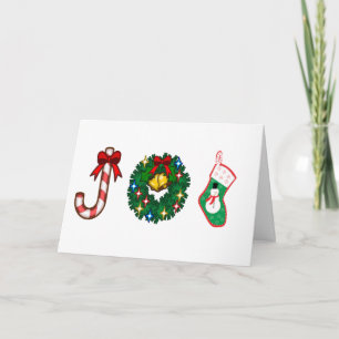 Cartão De Festividades Coroa de Pau de Doce de Natal Boneco de Neve Meia