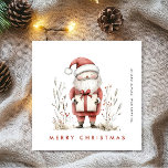 Cartão De Festividades Corporação de Natal Mínimo de Natal do Whimsical<br><div class="desc">Surpreenda e traga alegria aos próximos e torne a celebração inesquecível. Para mais personalização,  clique no link "personalizar mais" e use nossa ferramenta design para modificar esse modelo.</div>