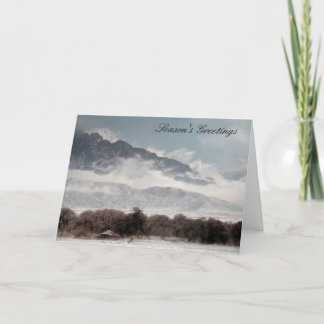 Cartão De Festividades Corrales Snow