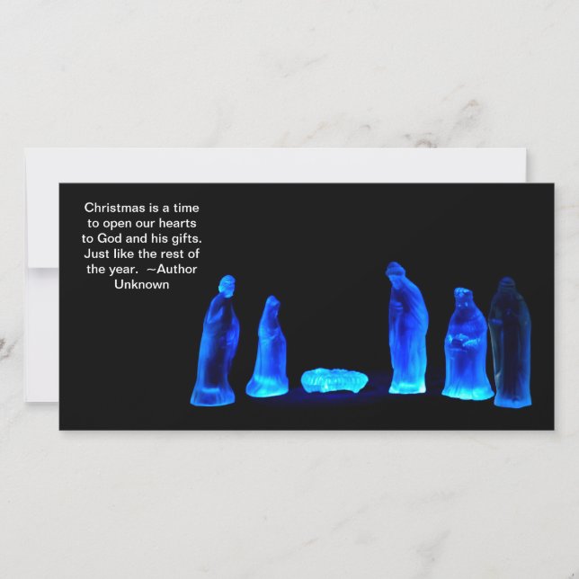 Cartão De Festividades Cotações de Natal 5 (Frente)