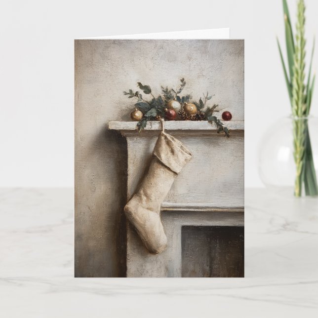 Cartão De Festividades Country Christmas (Frente)