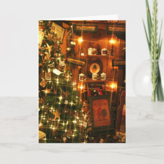 Cartão De Festividades Country Christmas Greeting Card Friendship Art