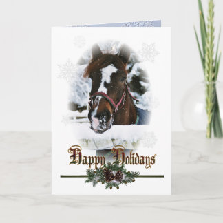 Cartão De Festividades Country Western Christmas Holiday Cards