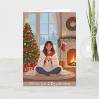 Cartão De Festividades Cozy Christmas Card