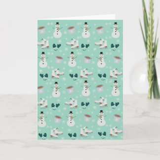 Cartão De Festividades Cozy Winter Wonderland Greeting Card 
