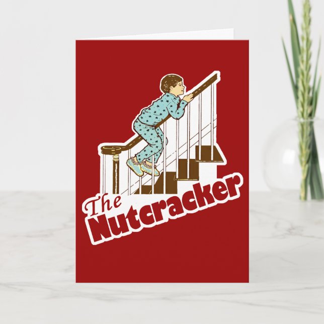 Cartão De Festividades Cracked Nuts a Christmas Tradition (Frente)