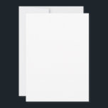 Cartão De Festividades Create Your Own<br><div class="desc">Create your own white personalizable, minimalist style which can be easily updated with your Photo and text. If you need any help personalizing this product, please contact me using the message button below and I will be happy to help.</div>