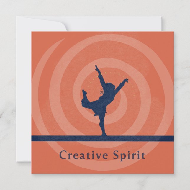 Cartão De Festividades Creative Spirit Art Card (Frente)