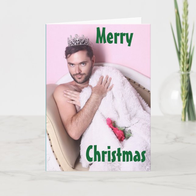 Cartão De Festividades Creepy Christmas Card (Frente)