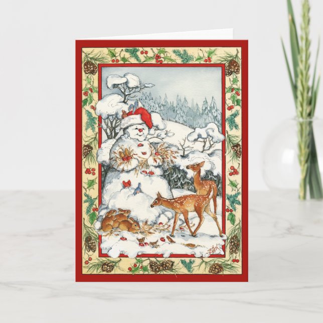 CARTÃO DE FESTIVIDADES CRIA EXCELENTE E PEQUENO (Frente)