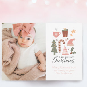 Cartão De Festividades Crianças Engraçadas Que Adora O Natal