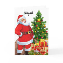 Crianças Pessoais De Natal De Papai Noel