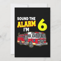 Crianças Som Alarm Im 6 Crianças Bombeiros
